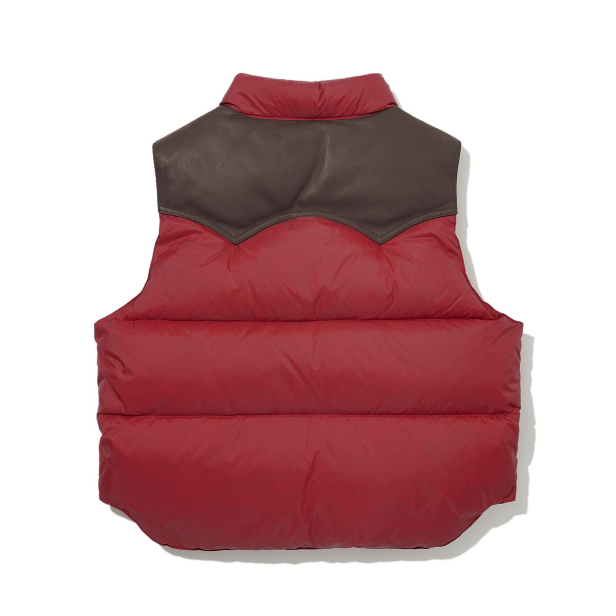 펜필드(PENFIELD) 락울 베이직 다운 베스트 레드_FR4WD04U