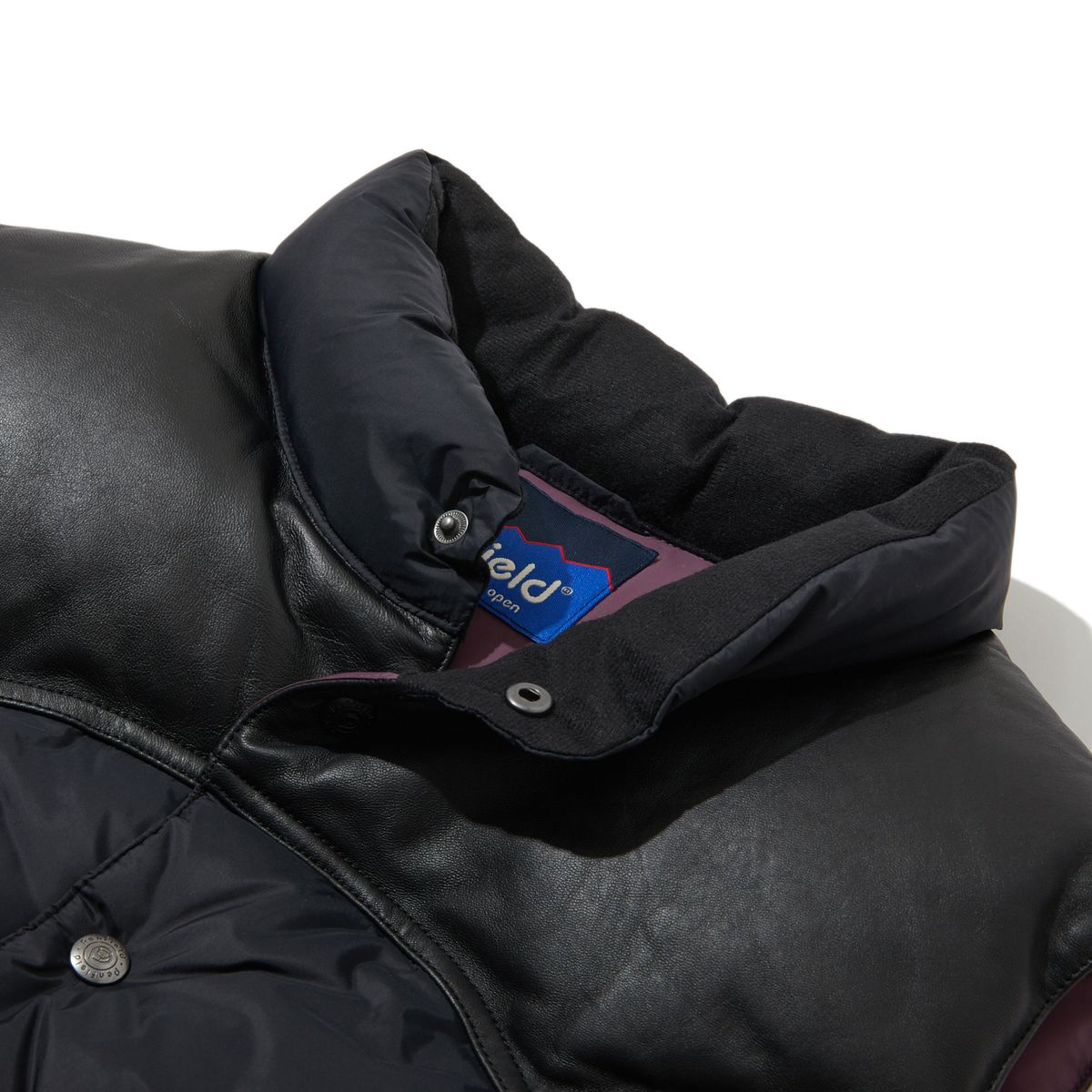 펜필드(PENFIELD) 락울 베이직 다운 베스트 블랙_FR4WD05U