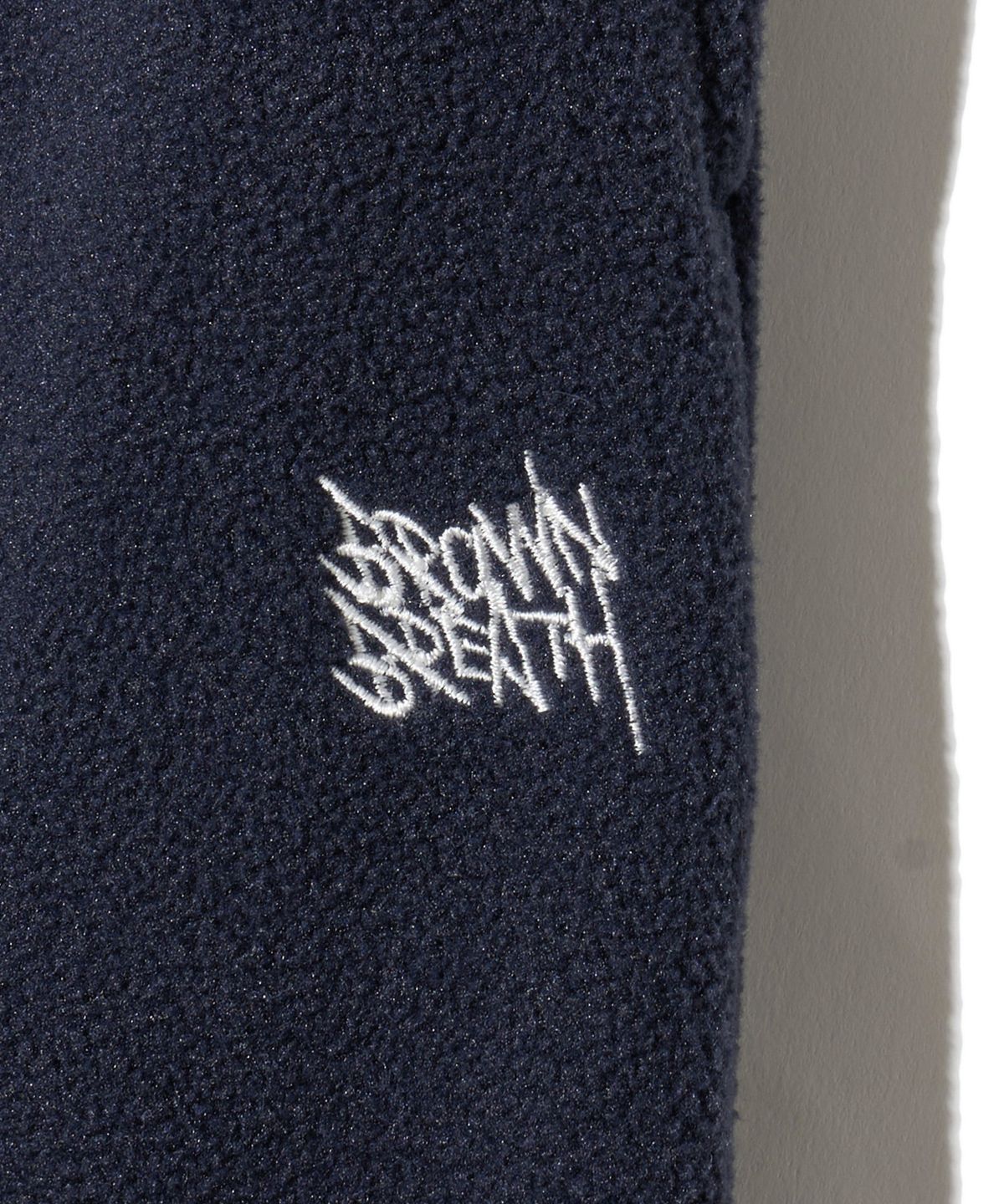 브라운브레스 키즈(BROWNBREATH KIDS) KIDS FLEECE CHAIN STITCH PANTS - NAVY