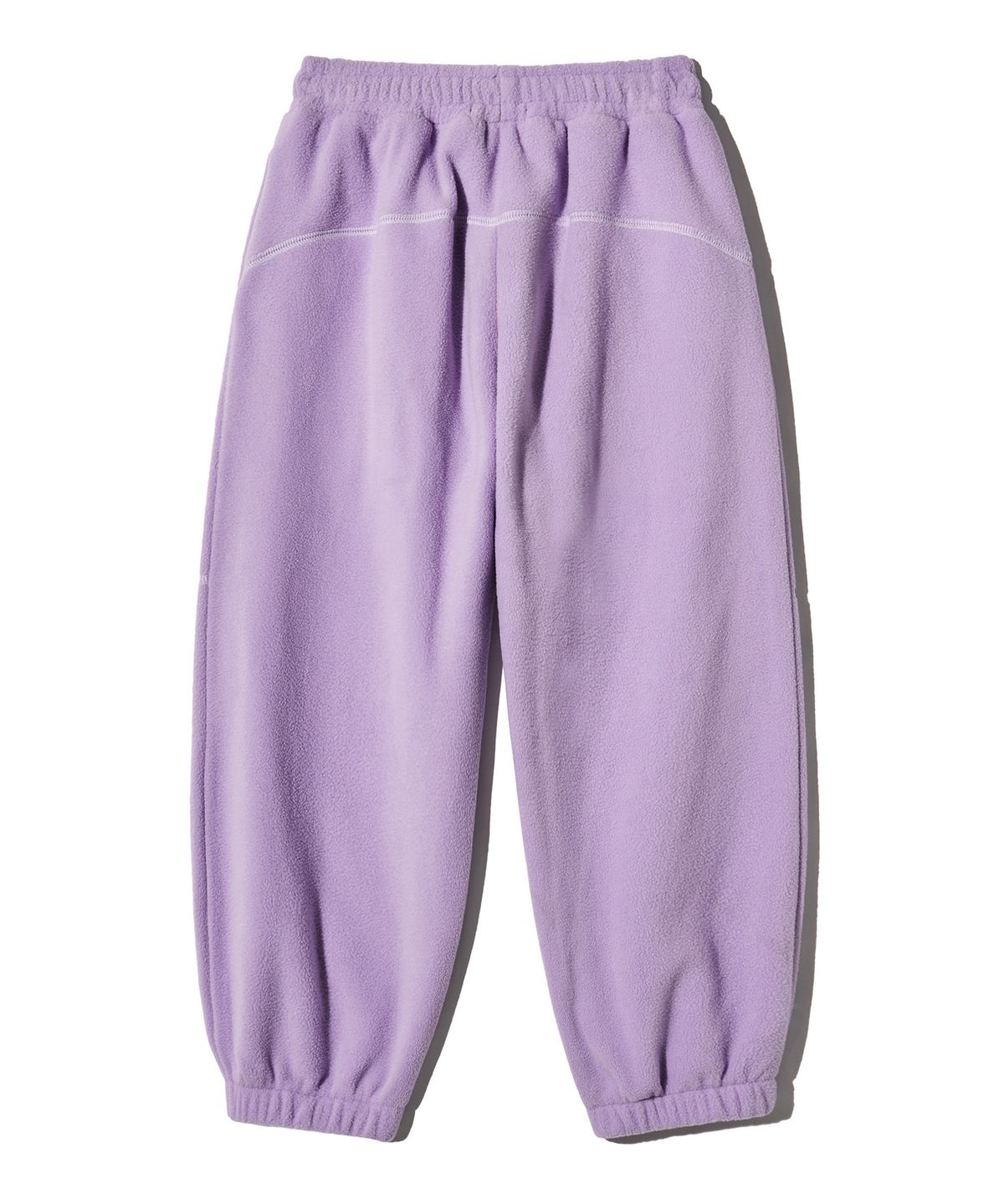 브라운브레스 키즈(BROWNBREATH KIDS) KIDS FLEECE CHAIN STITCH PANTS - PURPLE
