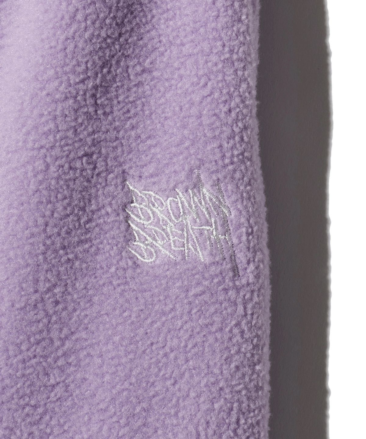 브라운브레스 키즈(BROWNBREATH KIDS) KIDS FLEECE CHAIN STITCH PANTS - PURPLE