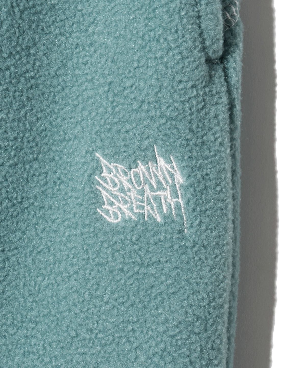 브라운브레스 키즈(BROWNBREATH KIDS) KIDS FLEECE CHAIN STITCH PANTS - MINT