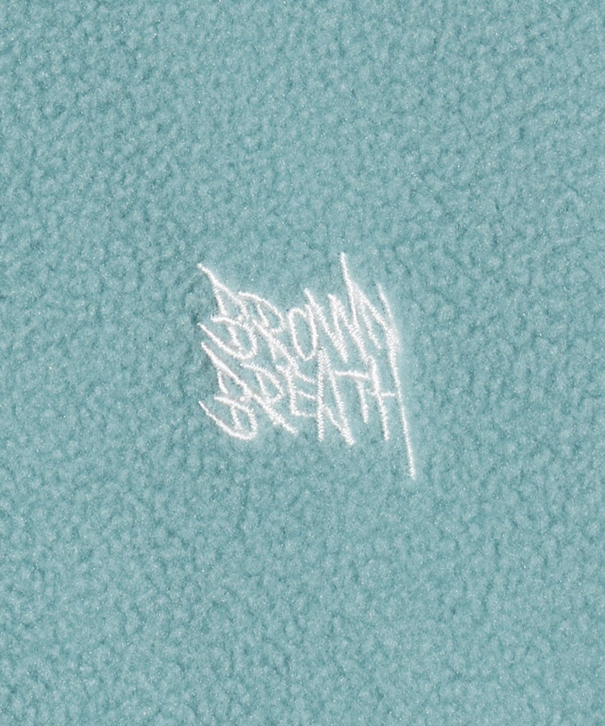 브라운브레스 키즈(BROWNBREATH KIDS) KIDS FLEECE CHAIN STITCH TAG CREWNECK - MINT