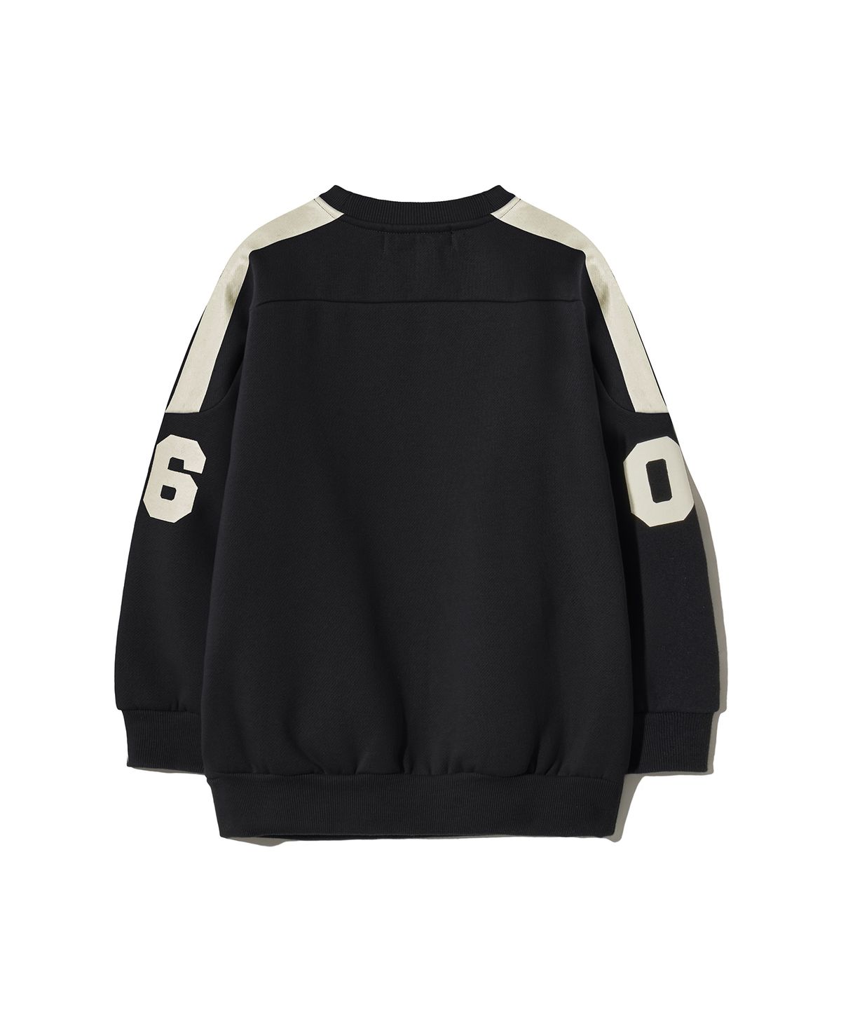 브라운브레스 키즈(BROWNBREATH KIDS) KIDS BB06 FOOTBALL CREWNECK(기모) - BLACK