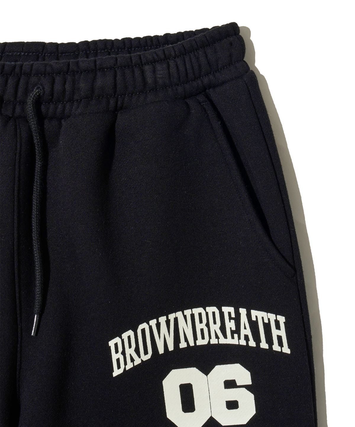 브라운브레스 키즈(BROWNBREATH KIDS) KIDS BB06 FOOTBALL SWEATPANTS(기모) - BLACK
