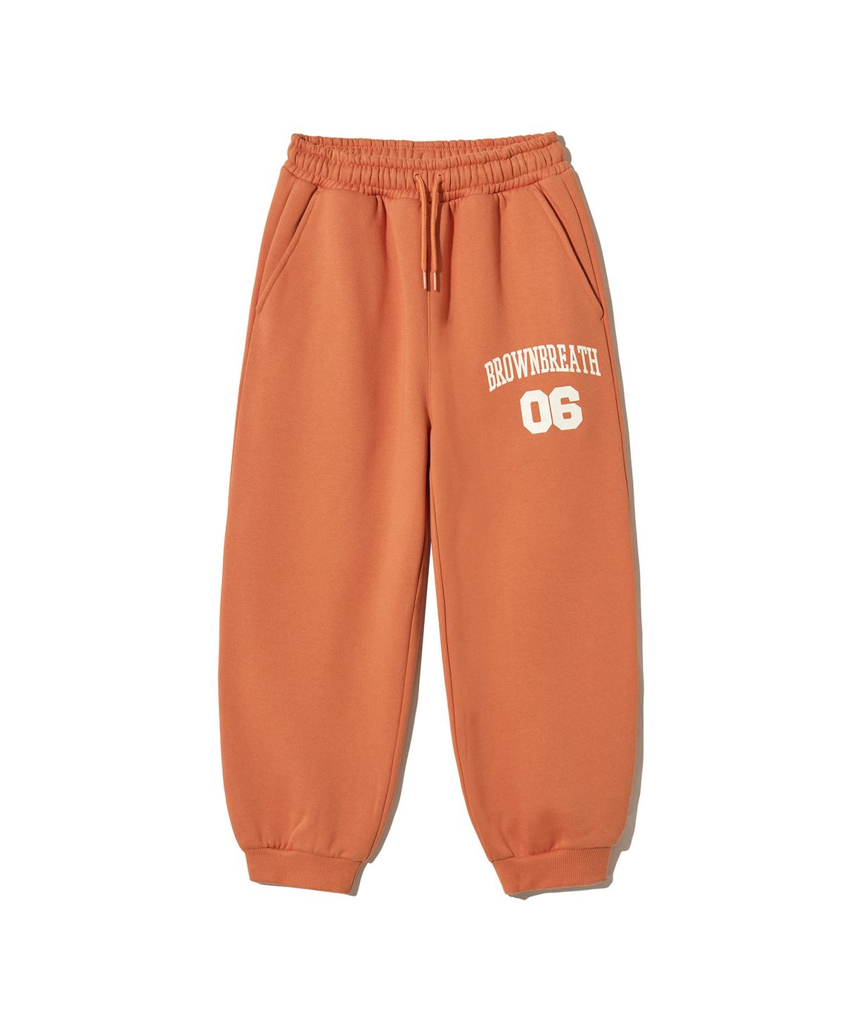 브라운브레스 키즈(BROWNBREATH KIDS) KIDS BB06 FOOTBALL SWEATPANTS(기모) - ORANGE