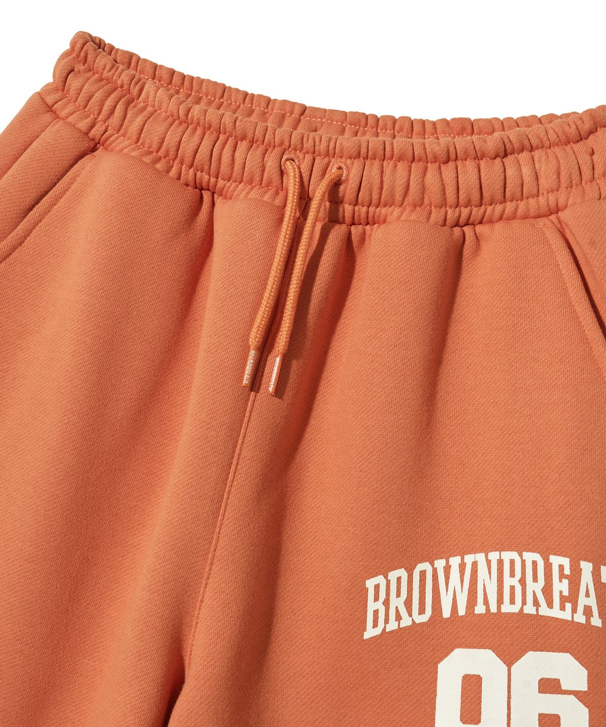 브라운브레스 키즈(BROWNBREATH KIDS) KIDS BB06 FOOTBALL SWEATPANTS(기모) - ORANGE