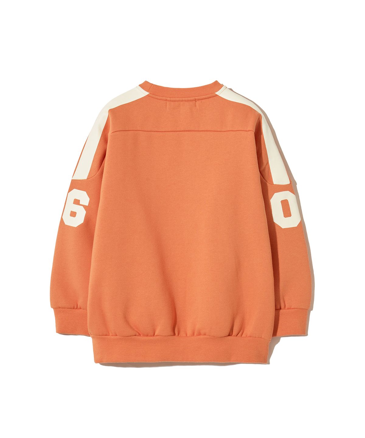 브라운브레스 키즈(BROWNBREATH KIDS) KIDS BB06 FOOTBALL CREWNECK(기모)- ORANGE