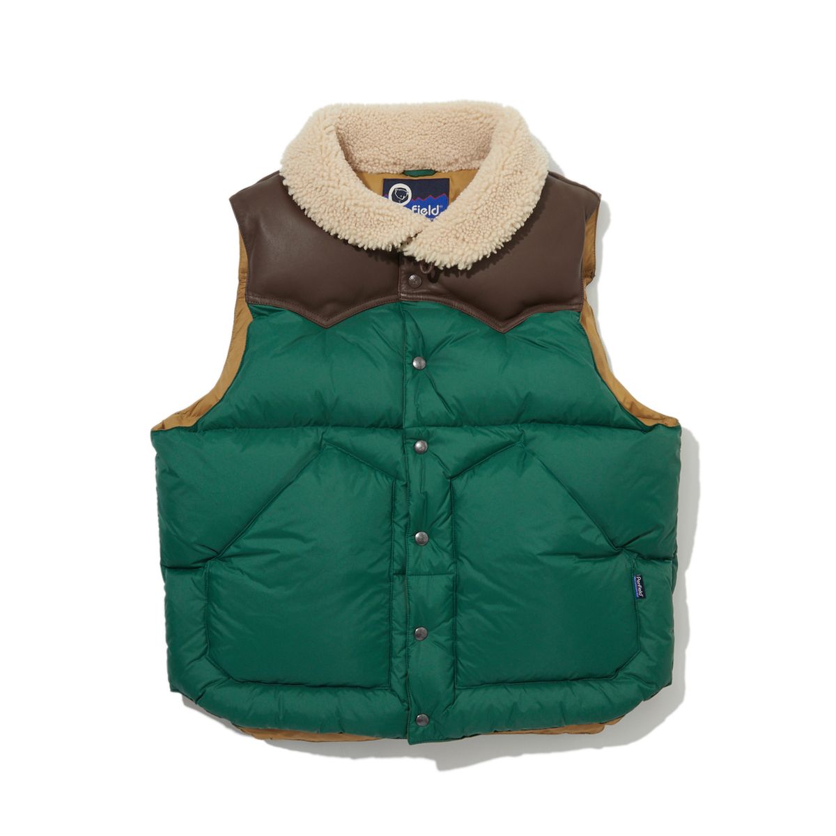펜필드(PENFIELD) 락울 다운 베스트 그린_FR4WD02U