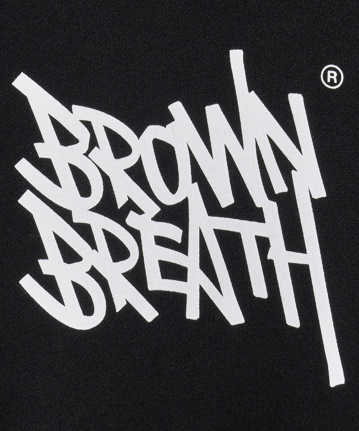 브라운브레스 키즈(BROWNBREATH KIDS) KIDS BLOCK BASEBALL HOODIE(기모) - BLACK