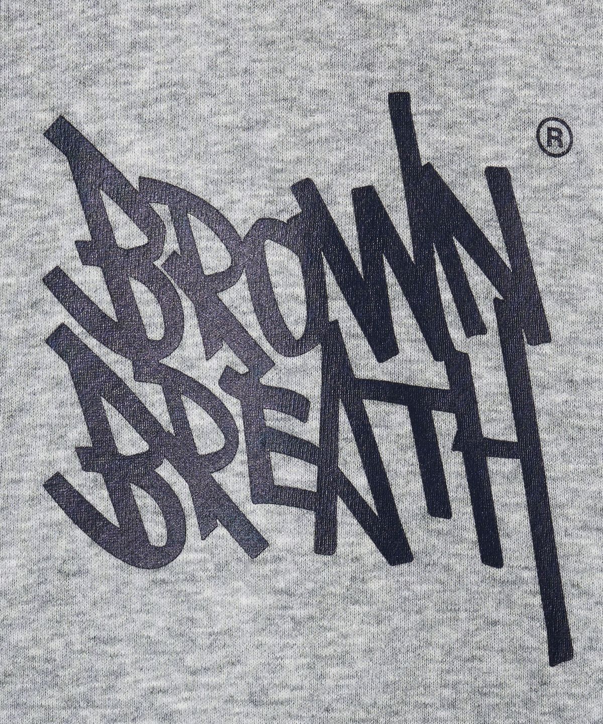 브라운브레스 키즈(BROWNBREATH KIDS) KIDS BLOCK BASEBALL HOODIE(기모) - M/GREY