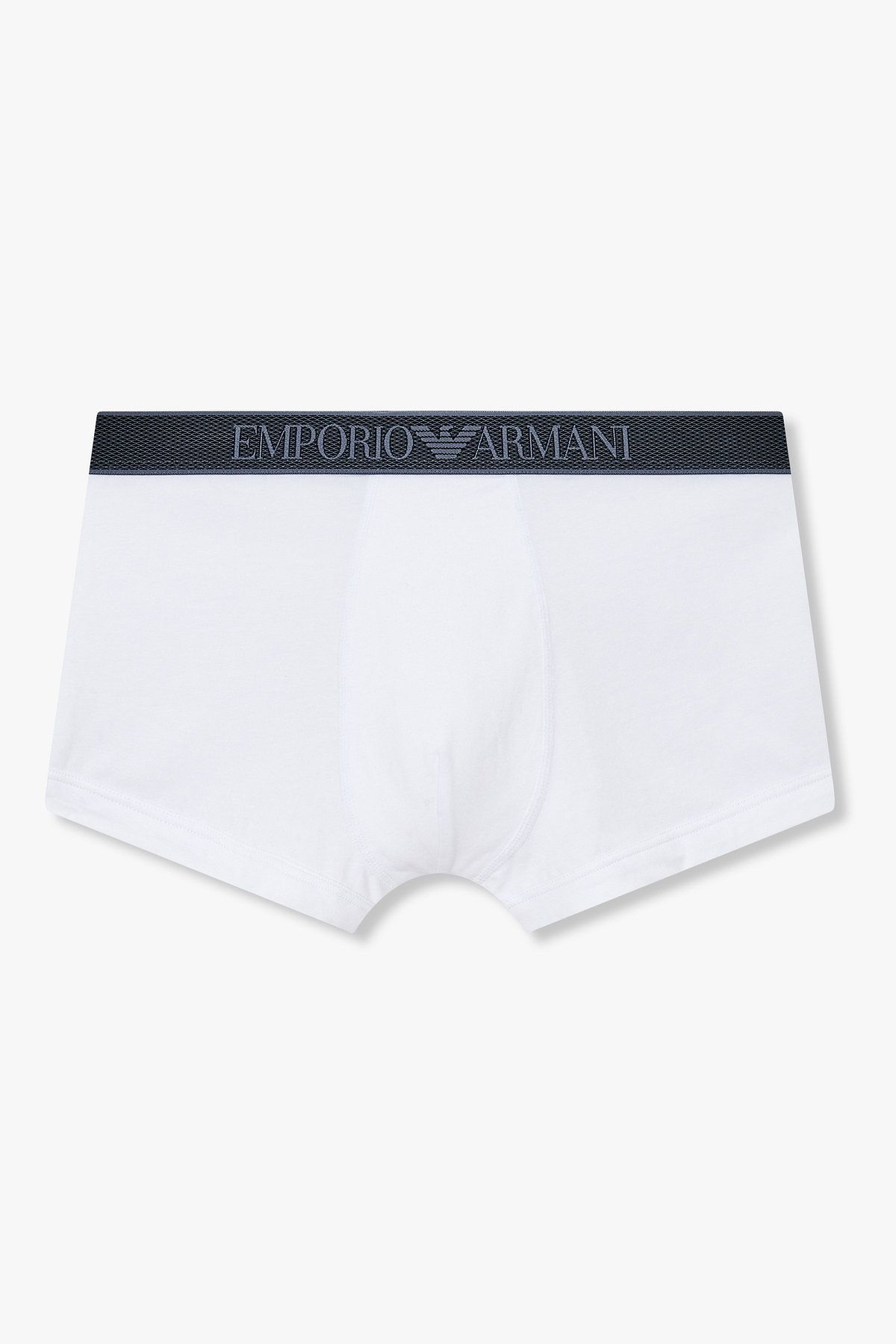 엠포리오 아르마니 언더웨어(EMPORIO ARMANI UNDERWEAR) 남성 웨이스트 패턴 자수 로고 드로즈_화이트 0815312009