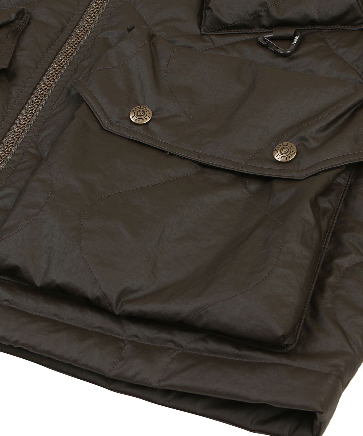 펜필드(PENFIELD) 퀼팅 워크자켓 올리브_FR3WJ70U
