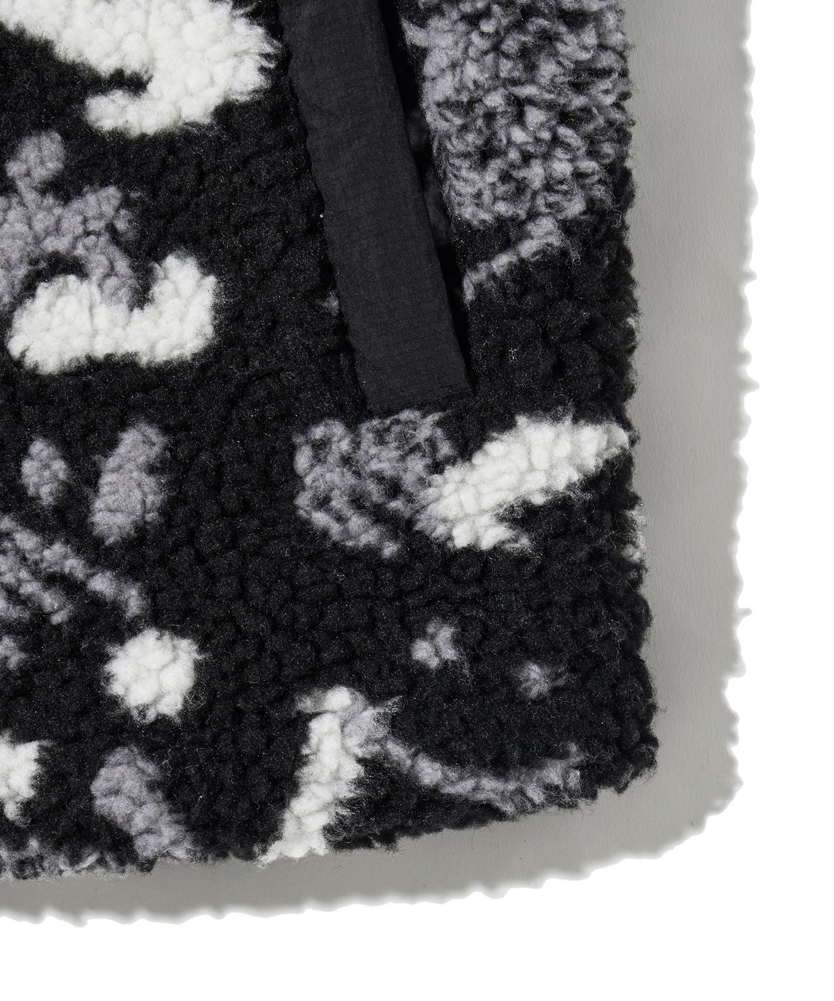 브라운브레스 키즈(BROWNBREATH KIDS) KIDS SMILE FLEECE VEST - BLACK
