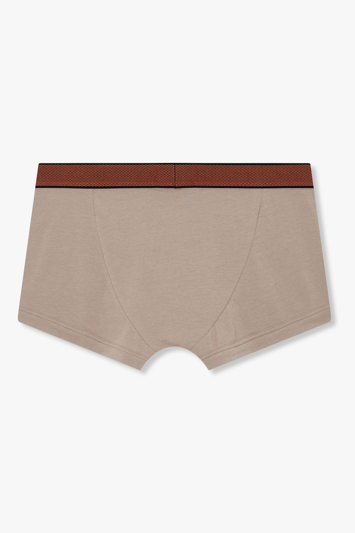엠포리오 아르마니 언더웨어(EMPORIO ARMANI UNDERWEAR) 남성 웨이스트 패턴 자수 로고 드로즈_다크 베이지 0815312011