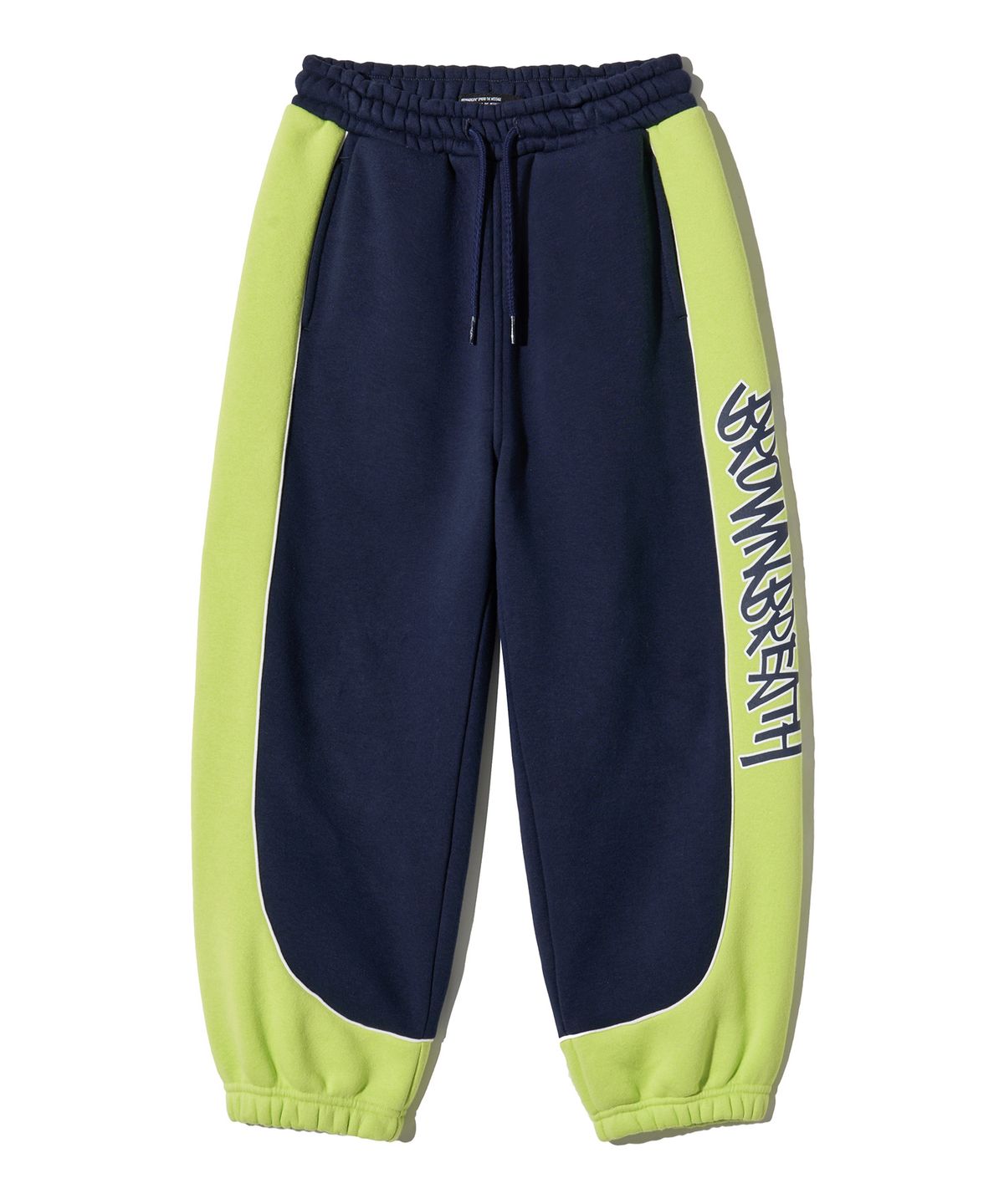 브라운브레스 키즈(BROWNBREATH KIDS) KIDS COLOR BLOCK CREWNECK SETUP(기모)_2COLOR