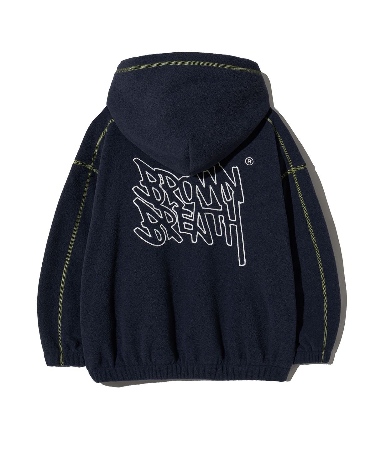 브라운브레스 키즈(BROWNBREATH KIDS) KIDS FLEECE CHAIN STITCH TAG HOODIE SETUP_2COLOR