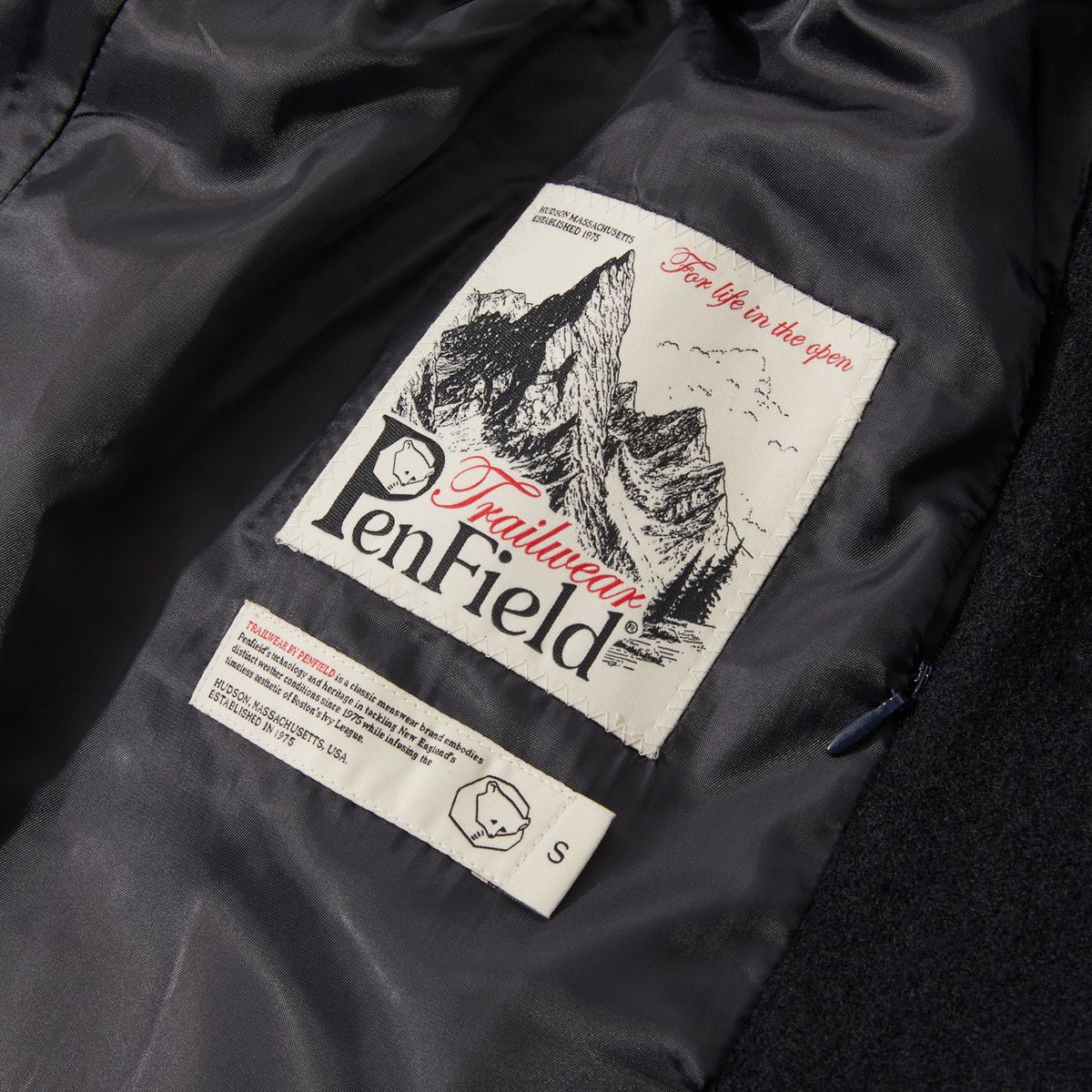 펜필드(PENFIELD) [TRAILWEAR]헤이븐 피 코트 네이비_FR4WJ504