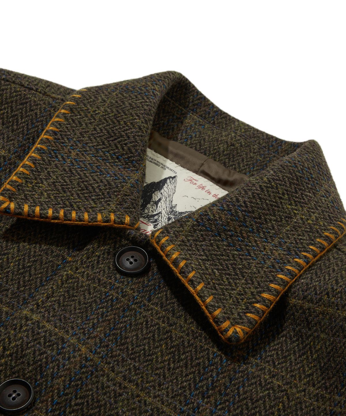 펜필드(PENFIELD) [TRAILWEAR] 센티넬 울 배틀 자켓 브라운_FR4WJ24U