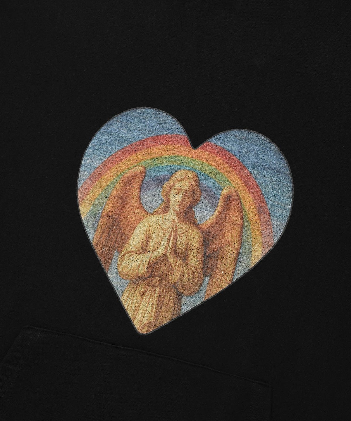 리트리버클럽(RETRIEVER CLUB) ANGEL HOODIE [BLACK]