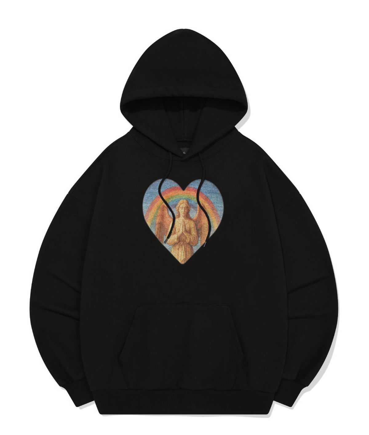 리트리버클럽(RETRIEVER CLUB) ANGEL HOODIE [BLACK]