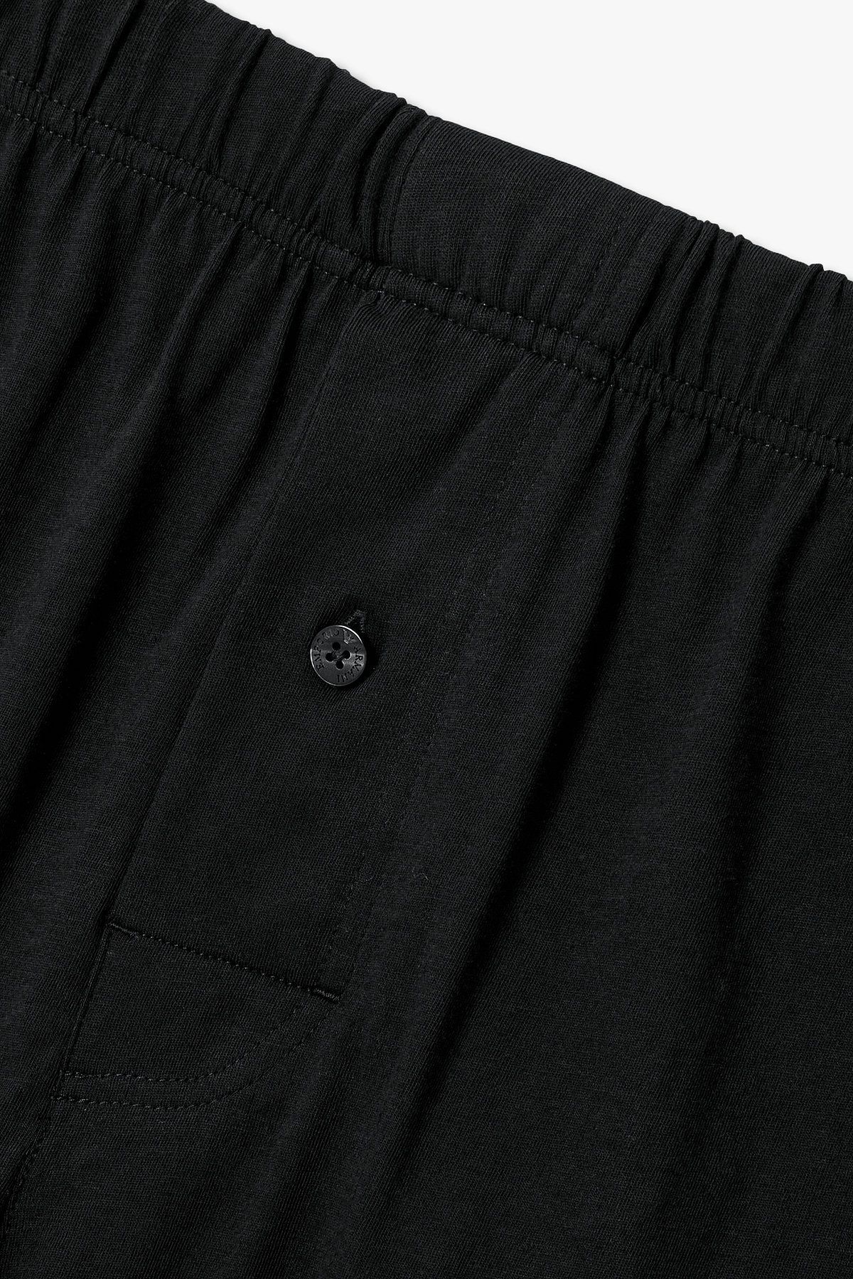 엠포리오 아르마니 언더웨어(EMPORIO ARMANI UNDERWEAR) 남성 미니 이글 자수 코튼 트렁크_블랙 0815312087
