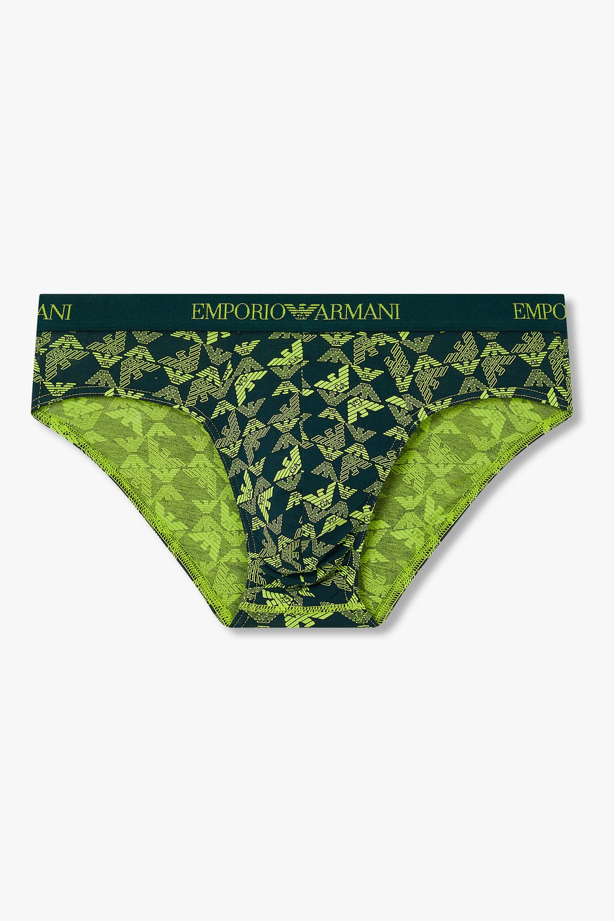 엠포리오 아르마니 언더웨어(EMPORIO ARMANI UNDERWEAR) 남성 로고 밴딩 코튼 브리프 3PACK_멀티 08M5363001