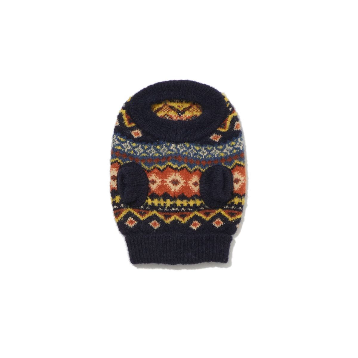 펜필드(PENFIELD) 컬러웨이 나바호 애로우 펫 니트 웨어 네이비_FR7AZ980