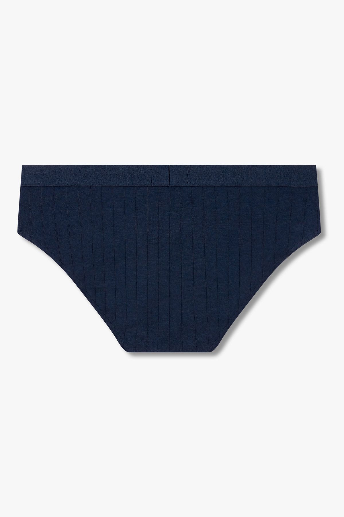 엠포리오 아르마니 언더웨어(EMPORIO ARMANI UNDERWEAR) 남성 이글 밴딩 스트라이프 레이온 브리프_블루 0815311047