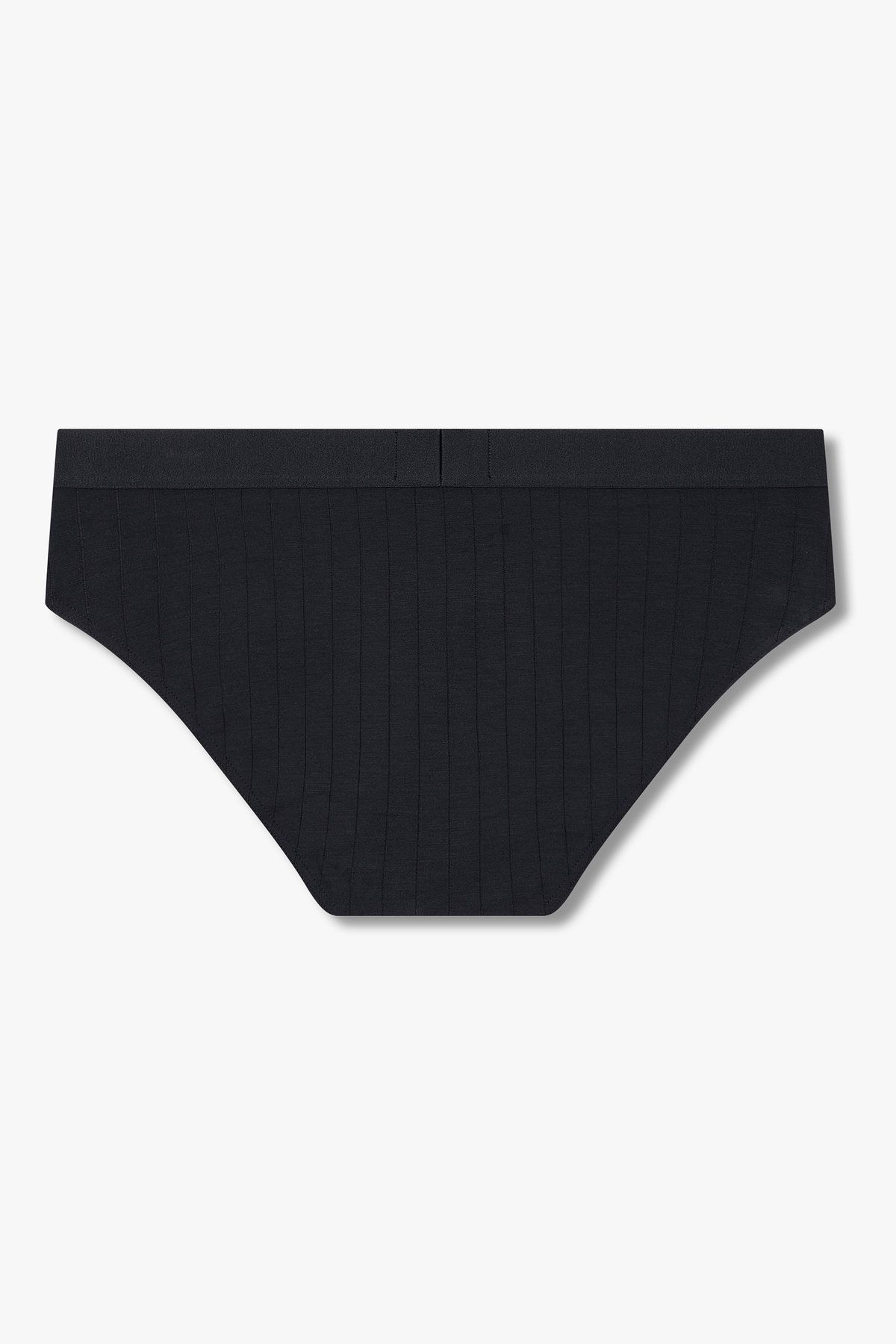 엠포리오 아르마니 언더웨어(EMPORIO ARMANI UNDERWEAR) 남성 이글 밴딩 스트라이프 레이온 브리프_블랙 0815311048