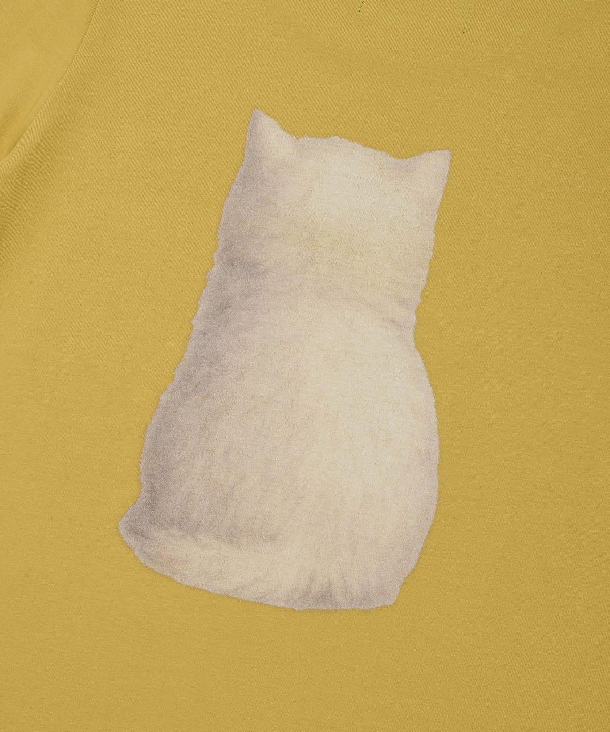 리트리버클럽(RETRIEVER CLUB) CAT SLIM LONG SLEEVE [MUSTARD]