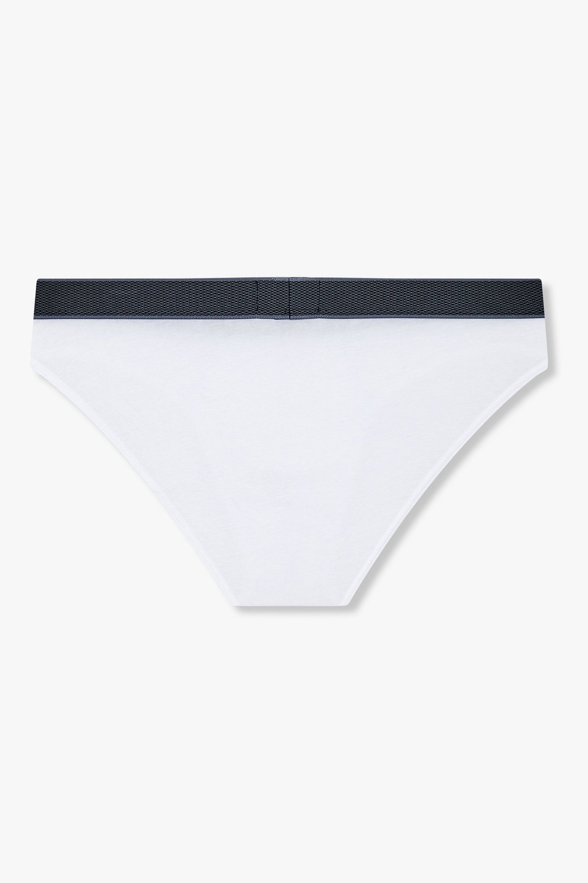 엠포리오 아르마니 언더웨어(EMPORIO ARMANI UNDERWEAR) 남성 웨이스트 패턴 자수 로고 브리프_화이트 0815311005