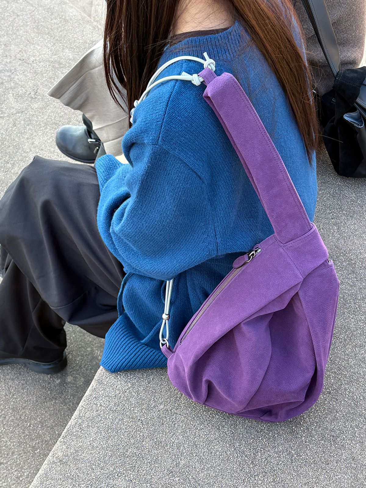 아코크(ACOC) Way One Shoulder Bag_Purple