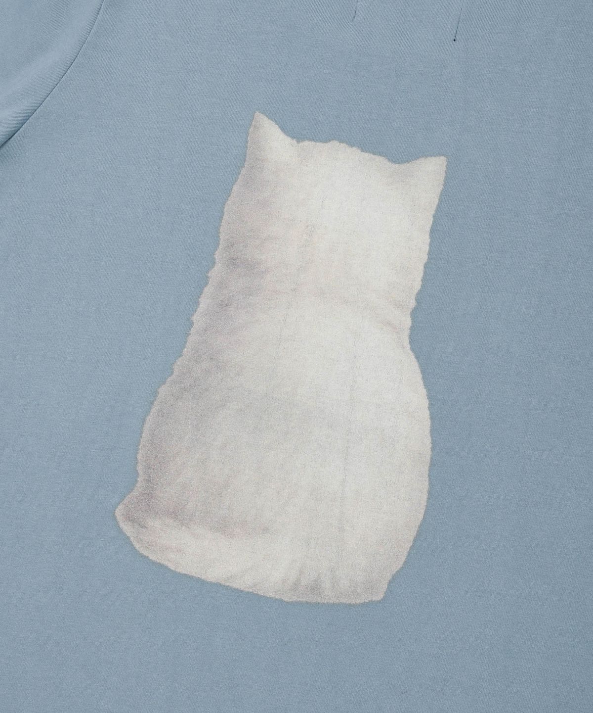 리트리버클럽(RETRIEVER CLUB) CAT SLIM LONG SLEEVE [SKY BLUE]