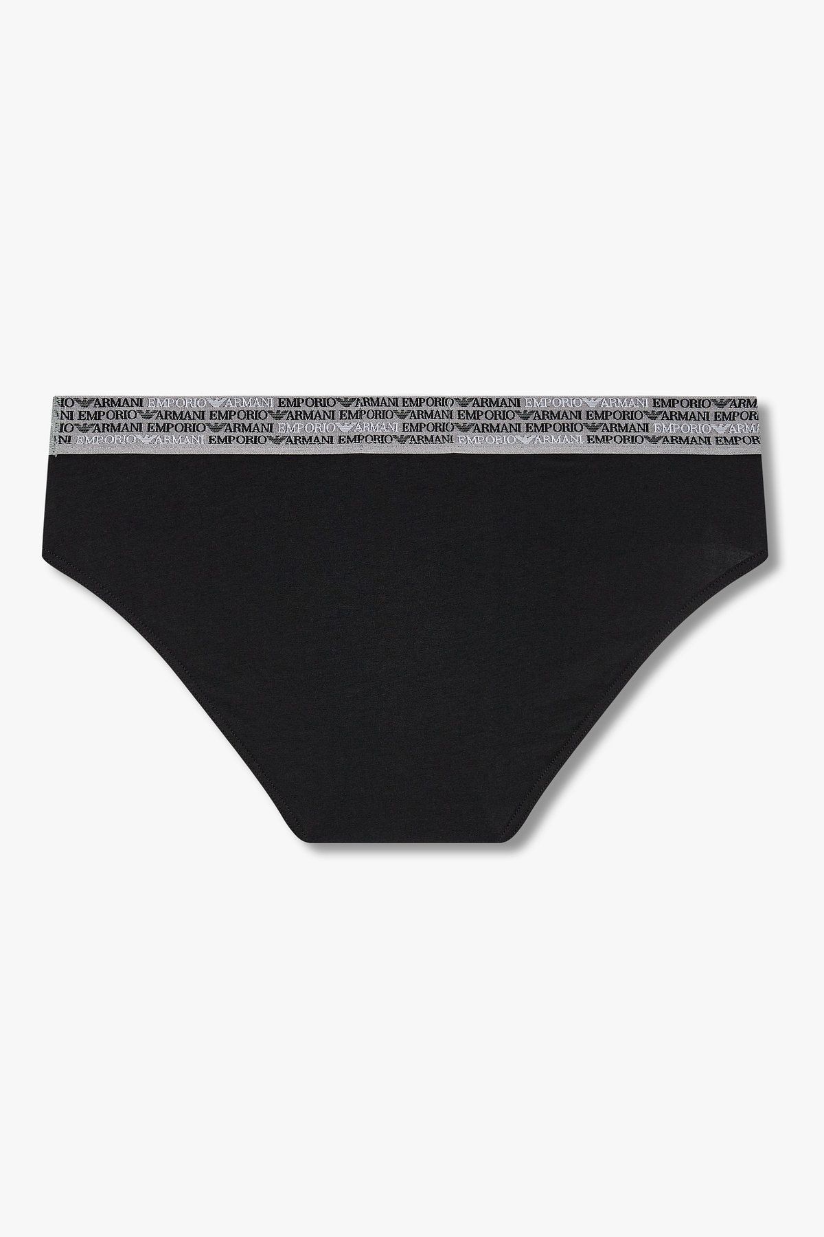 엠포리오 아르마니 언더웨어(EMPORIO ARMANI UNDERWEAR) 남성 리피트 로고 샤이닝 로고 브리프_블랙 0815311061