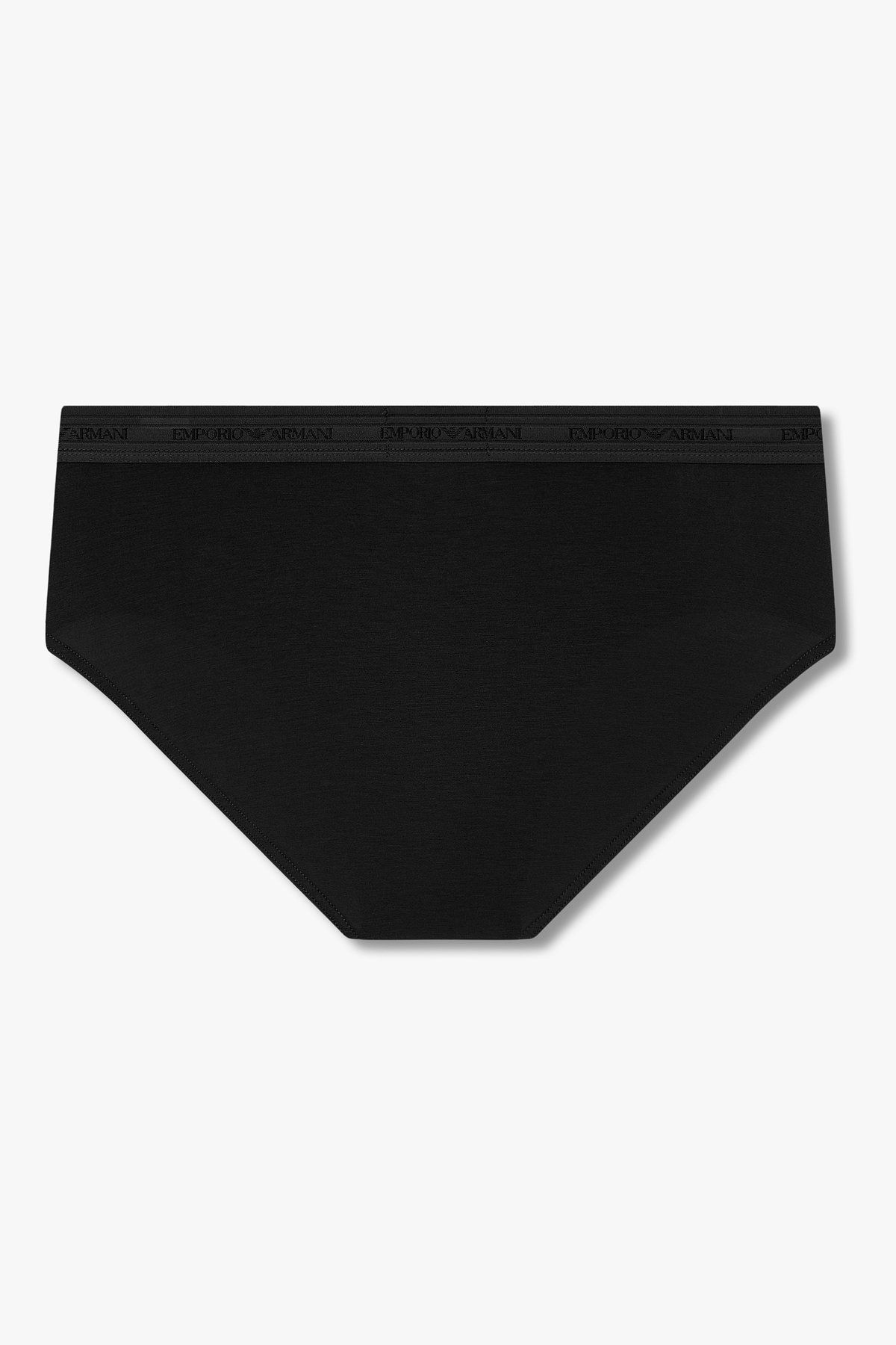 엠포리오 아르마니 언더웨어(EMPORIO ARMANI UNDERWEAR) 남성 레이온 스트레치 솔리드 브리프_블랙 0815311030