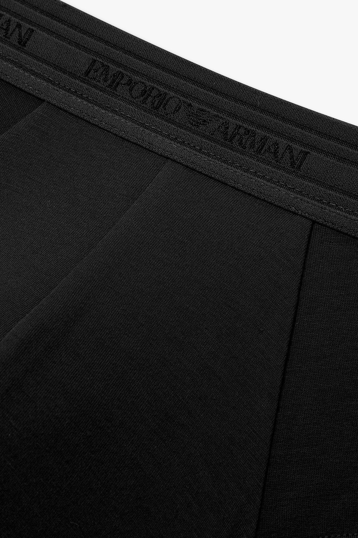 엠포리오 아르마니 언더웨어(EMPORIO ARMANI UNDERWEAR) 남성 레이온 스트레치 솔리드 브리프_블랙 0815311030