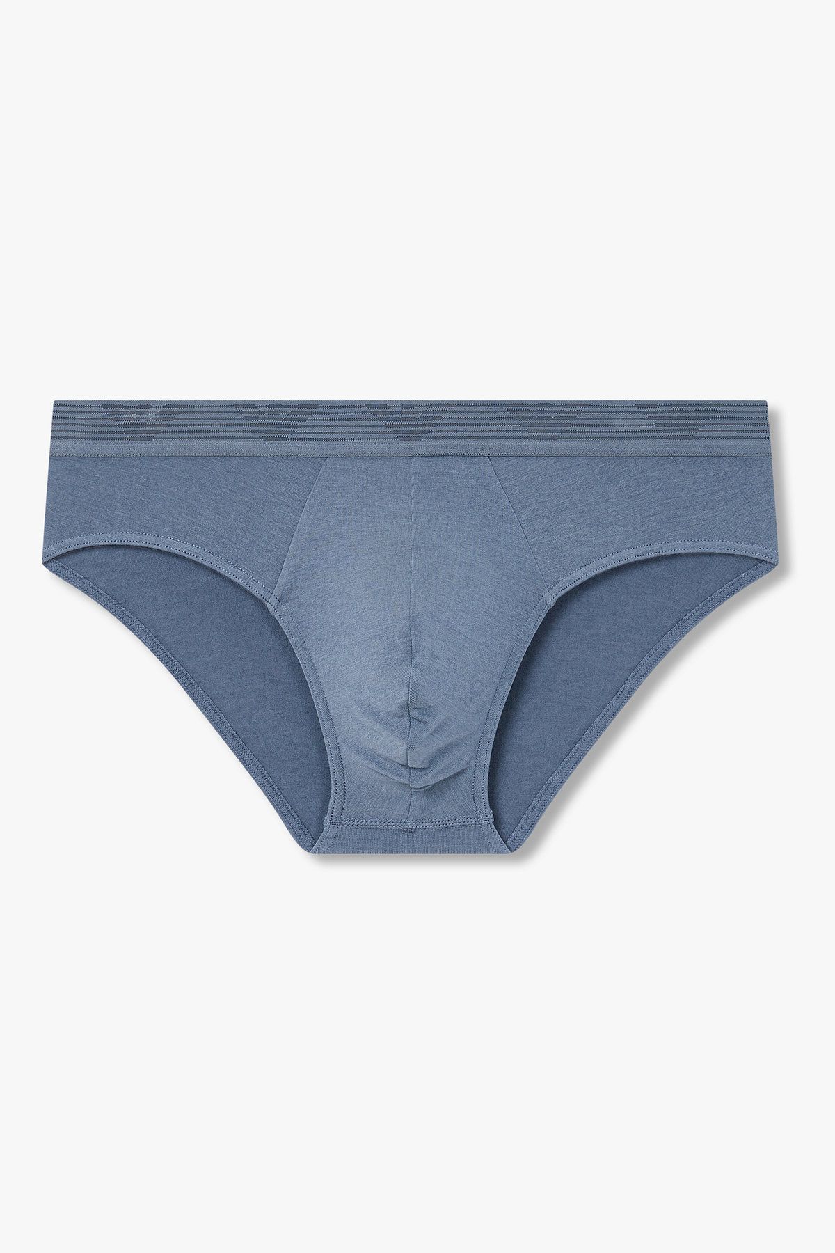 엠포리오 아르마니 언더웨어(EMPORIO ARMANI UNDERWEAR) 남성 리오셀 블렌드 이글 로고 브리프_블루 0815311019