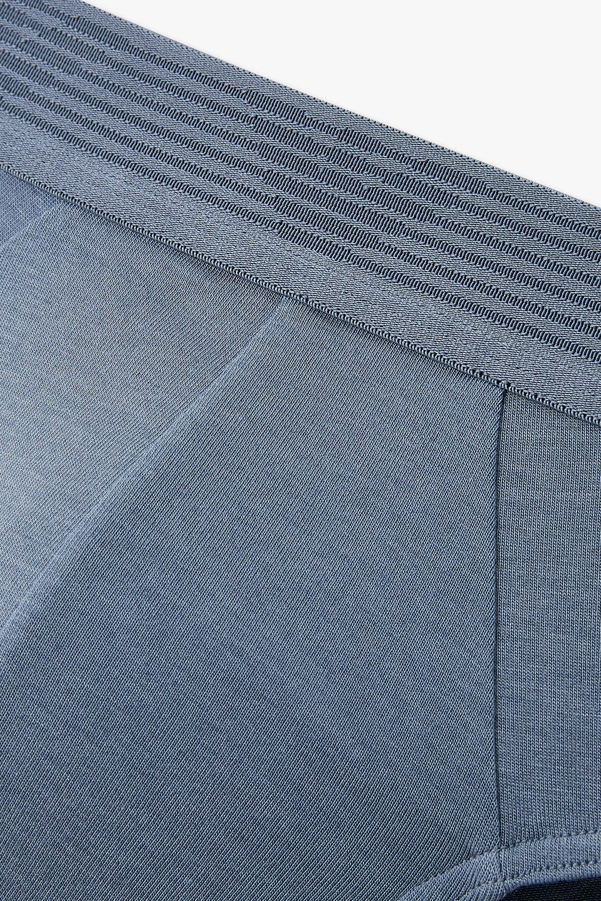 엠포리오 아르마니 언더웨어(EMPORIO ARMANI UNDERWEAR) 남성 리오셀 블렌드 이글 로고 브리프_블루 0815311019