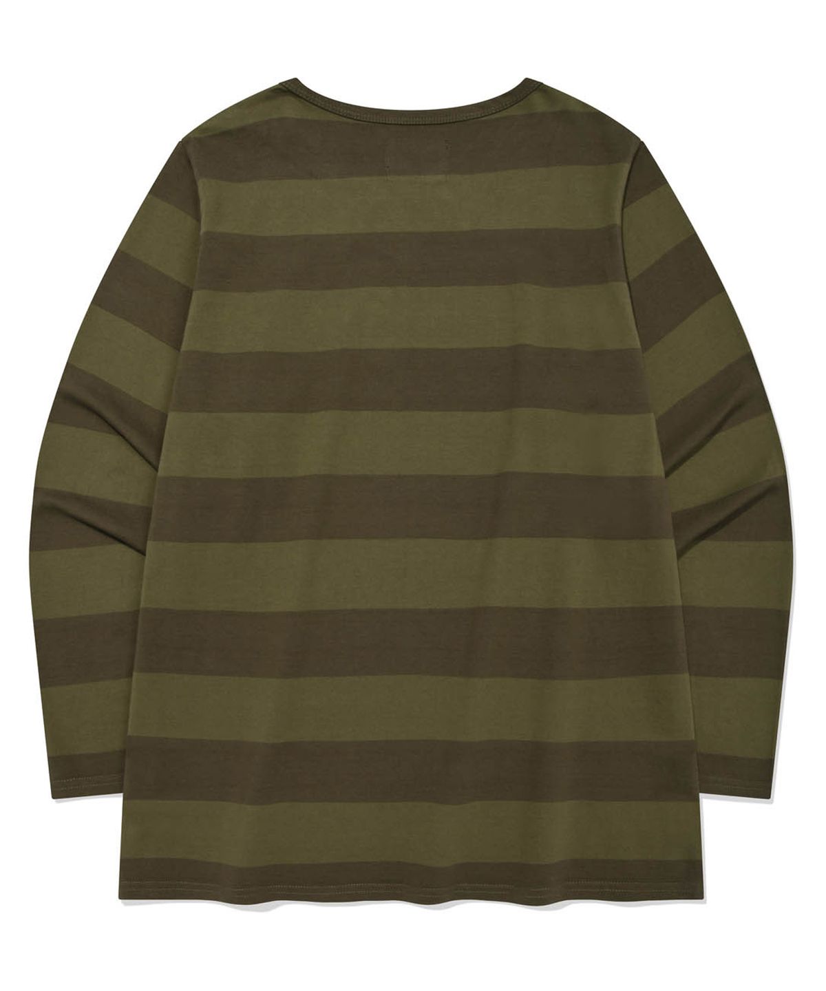 리트리버클럽(RETRIEVER CLUB) ANGEL STRIPE LONG SLEEVE [KHAKI]