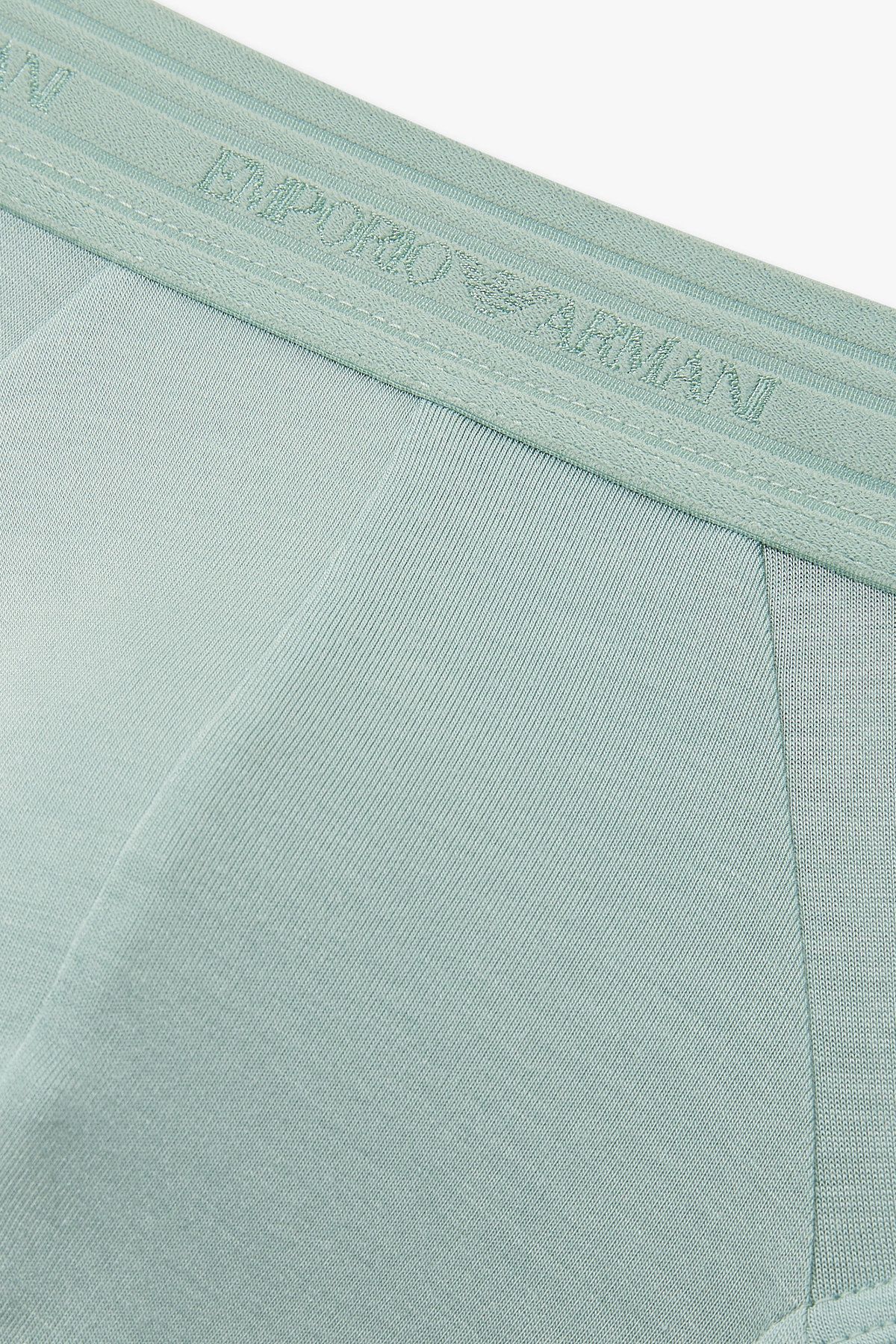 엠포리오 아르마니 언더웨어(EMPORIO ARMANI UNDERWEAR) 남성 레이온 스트레치 솔리드 브리프_민트 0815311026