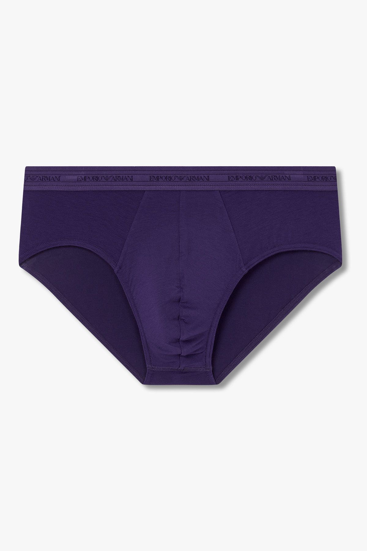 엠포리오 아르마니 언더웨어(EMPORIO ARMANI UNDERWEAR) 남성 레이온 스트레치 솔리드 브리프_퍼플 0815311027