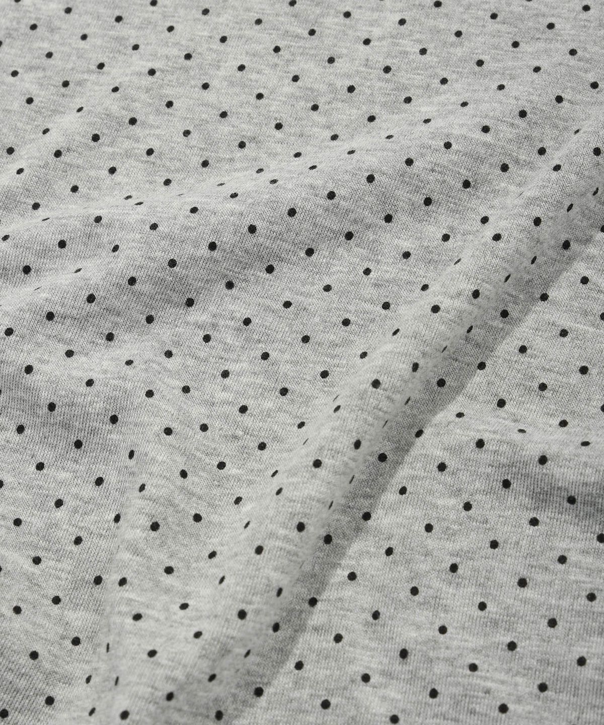 리트리버클럽(RETRIEVER CLUB) PATTERN HENLEY NECK [GRAY]