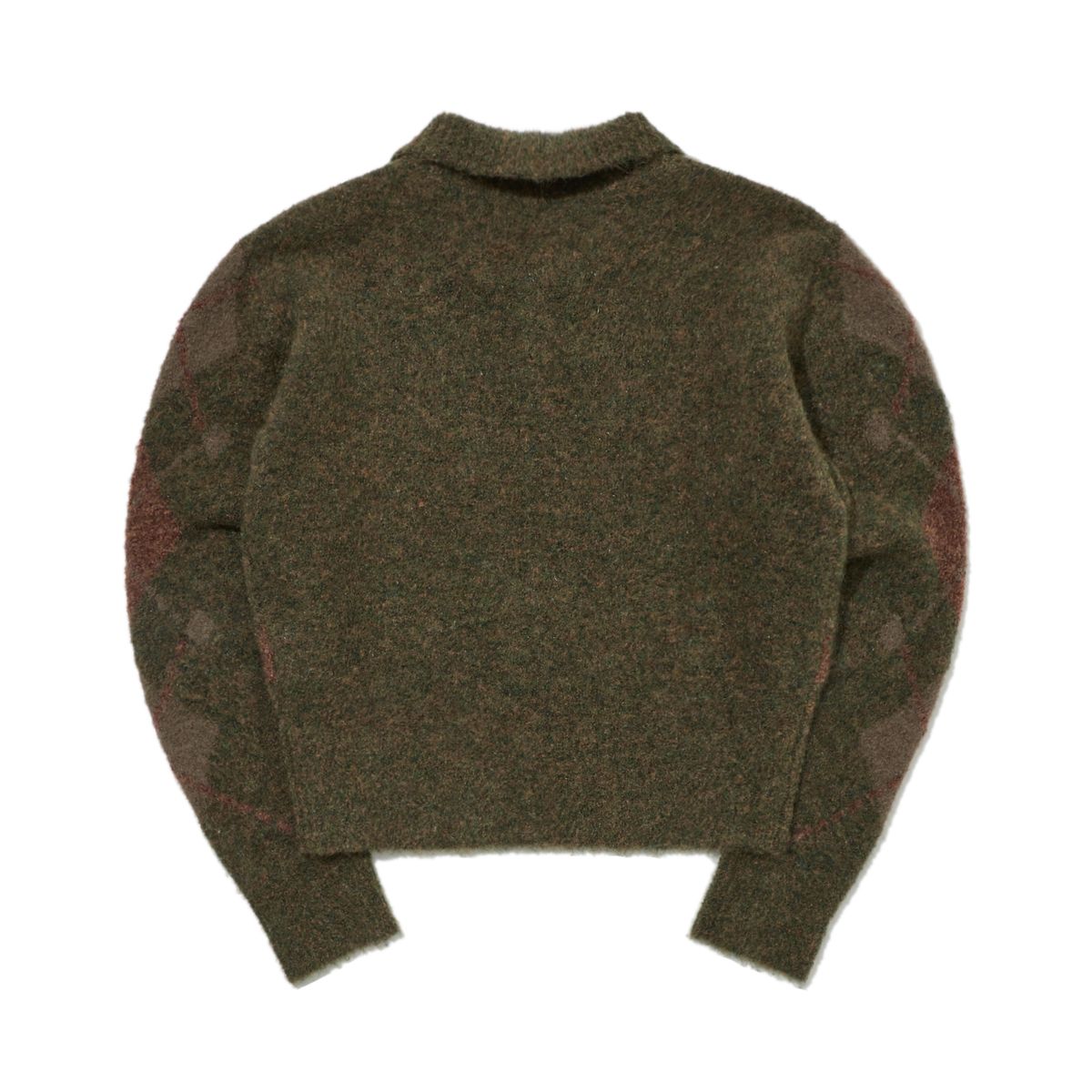 펜필드(PENFIELD) 부클 아가일 풀오버 니트 그린_FR3KT39U