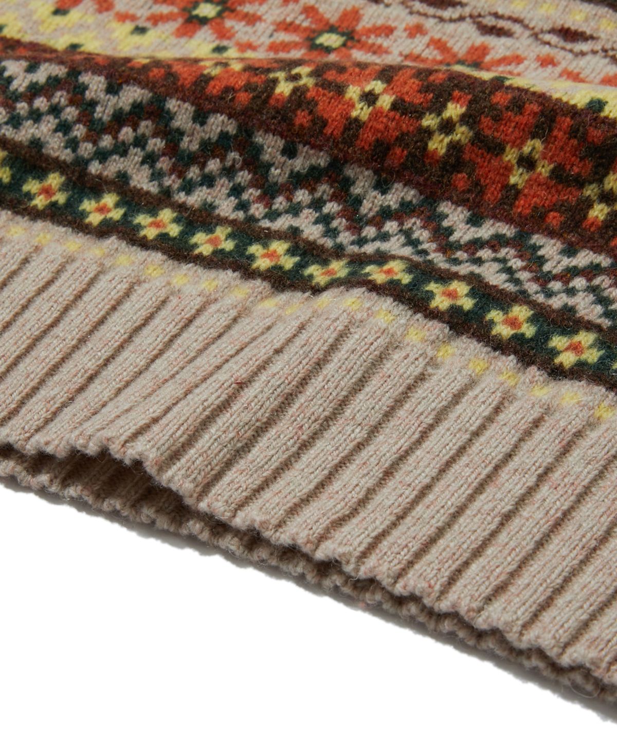 펜필드(PENFIELD) [TRAILWEAR] Lincoln Wool 페어아일 베스트 베이지_FR3KJ76U
