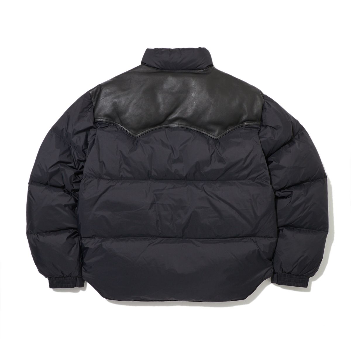 펜필드(PENFIELD) 락울 베이직 다운 점퍼 블랙_FR4WD100