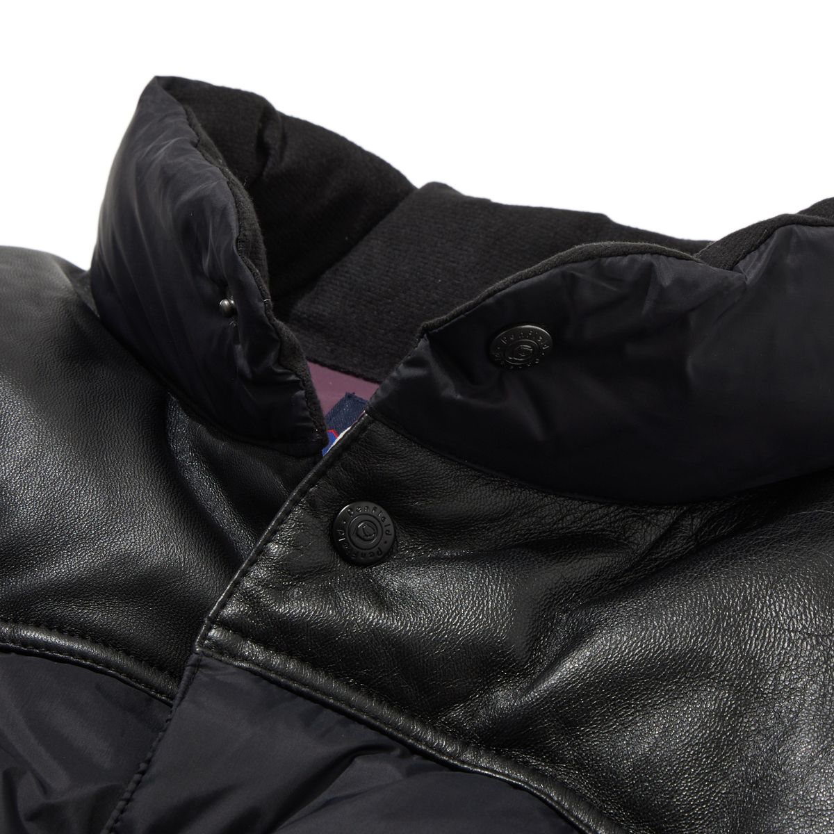 펜필드(PENFIELD) 락울 베이직 다운 점퍼 블랙_FR4WD100