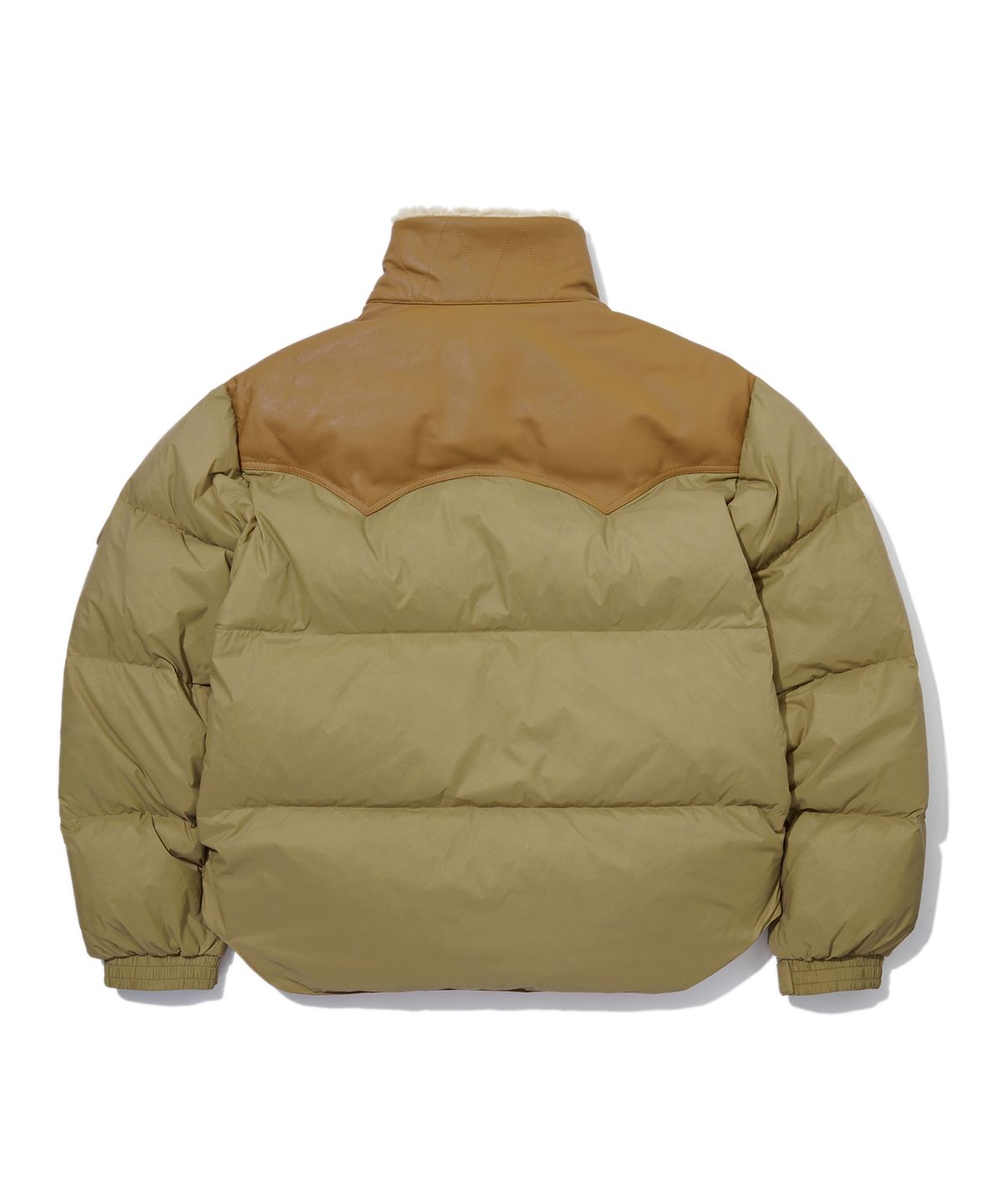 펜필드(PENFIELD) 락울 다운 점퍼 베이지_FR4WD97U
