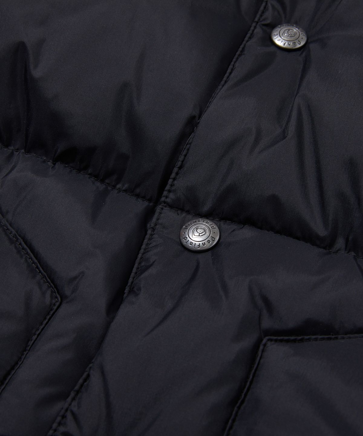 펜필드(PENFIELD) 락울 다운 점퍼 블랙_FR4WD99U
