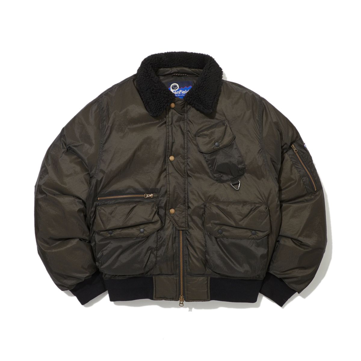 펜필드(PENFIELD) 나일론 유틸리티 에비에이터 올리브_FR4WD90U